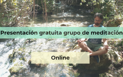 Presentación online gratuita grupo de meditación